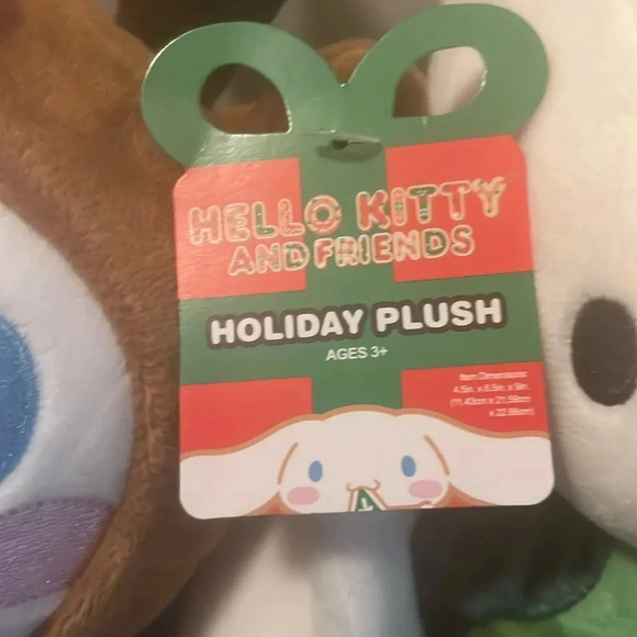 Hello Kitty and Friends Holiday Plush Hello Kitty and Cinnamoroll NWT - Picture 6 of 6